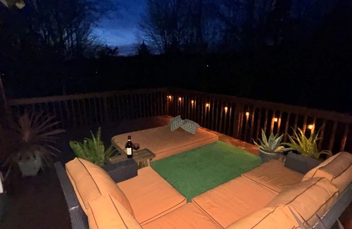 Briar Crest Woods Casa | Lakefront, Game Room, Canoe, Fire Pit, Pet Friendly, Fenced Yard, Buddha Garden