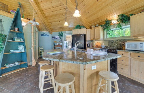 Charlevoix Casa | Lakefront Gem w/ Private Dock & Yard in Charlevoix