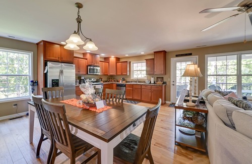 Gilbertsville Casa | Lakefront Gilbertville Haven w/ Private Boat Dock!