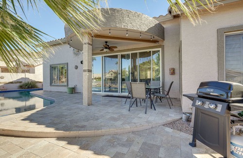 Arrowhead Lakes Casa | Lakefront Glendale Home w/ Private Pool & Dock