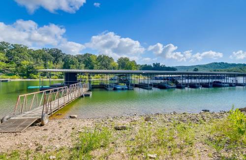 Kimberling City Casa | Lakefront Haven Boat Slip, Deck and Community Pool!