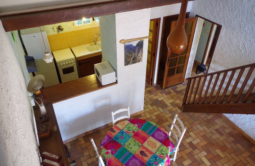 Esparron-de-Verdon Casa | Lago Casa 75m2 de terraza, barbacoa, vistas al castillo para 6 personas