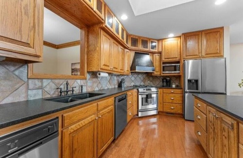 Rogers Casa | Lakefront Home-NEW Hot Tub- Water Access from Yard-Kayaks-Patio-Game Room
