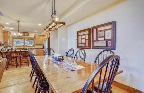 McHenry Casa | Lakefront home with fire pit and dock Near Wisp Resort