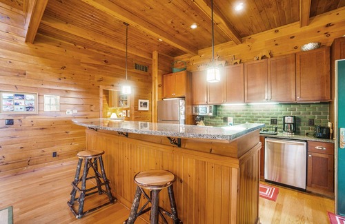 Lake Township Casa | Lakefront home with Platte Lake views - private dock, kayaks & paddleboards
