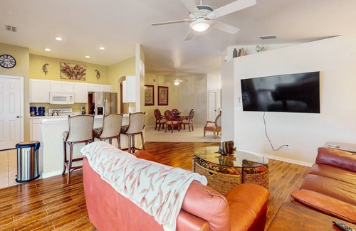 Beachwalk Isles Casa | Lakefront home with private heated outdoor pool, enclosed lanai, & central AC