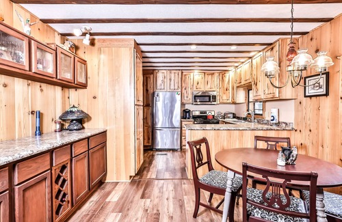 Rhinelander Casa | Lakefront home with private dock, screened porch, woodstove, fast WiFi, & W/D