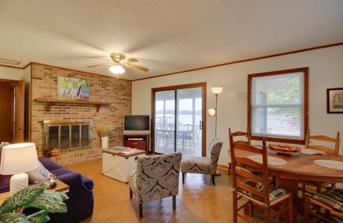 Cross Hill Casa | Lakefront House with Boat Ramp, Dock and Sunset Views!