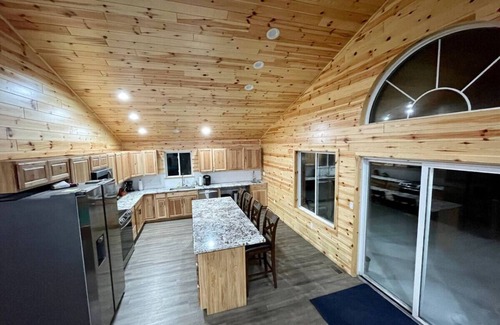 Grayling Casa | Lakefront Lodge on Shupac Lake! Pontoon/Sauna/More