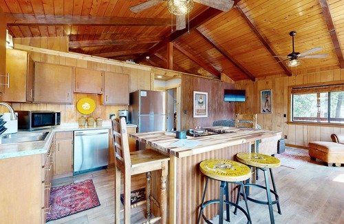 Bayfield Casa | Lakefront, neighboring cabins w/ beautiful views, deck with views