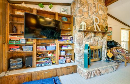 Nekoosa Casa | Lakefront Nekoosa Home Private Beach and Boat Dock!