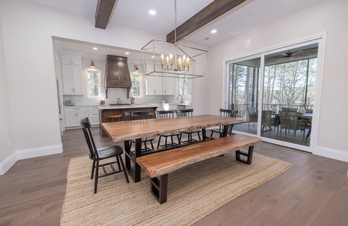 Salem Casa | Lakefront NEW BUILD on pristine Lake Keowee w/ game room & double-decker dock!