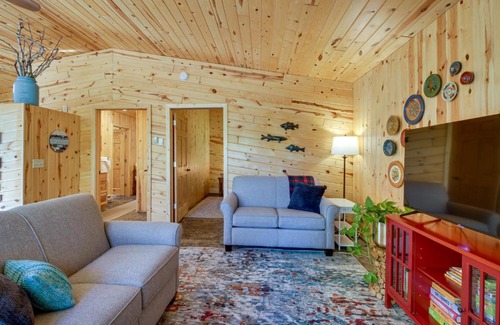 Deer River Casa | Lakefront Paradise with Private Boat Dock and Patio