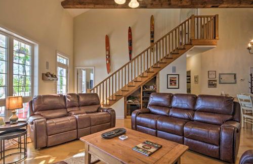 Cross Hill Casa | Lakefront Paradise with Fire Pit - Dogs Welcome!