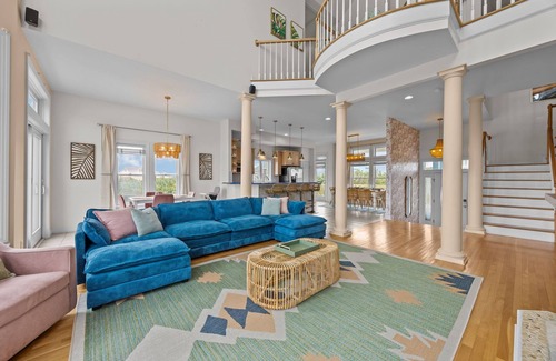 Avon Casa | Lakefront - Pet Friendly - Arcade - Walk to Beach - Pool/Hot Tub