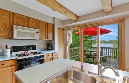 Honey Creek Casa | Peaceful lakefront home on a quiet family lake!