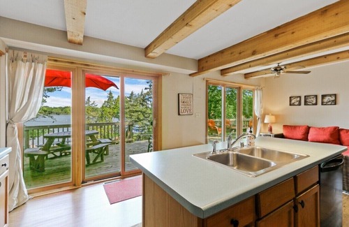 Honey Creek Casa | Peaceful lakefront home on a quiet family lake!