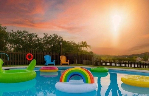 Ojus Casa | Lakefront Retreat Perfect for Family Fun With Heated Pool, King Bedroom, Lake Vi
