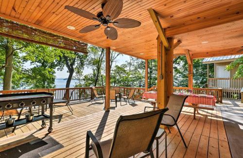 Rutledge Casa | Lakefront Rutledge Home with Fire Pit and Private Dock