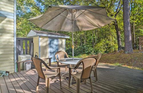 Hot Springs Village Casa | Lakefront Townhome with View in Hot Springs Village!