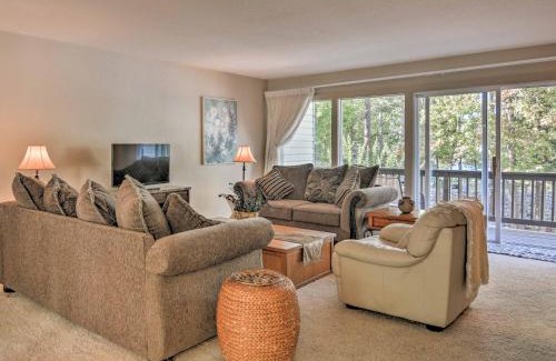 Hot Springs Village Casa | Lakefront Townhome with View in Hot Springs Village!