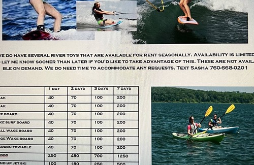 Camden Condominio | Lakehouse 345 on the water w dock; May is almost full