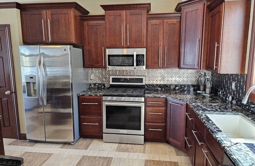 Wetmore Casa | Lakehouse near Pictured Rocks, Trails, Personal Bar, Game Room, & Hot Tub!