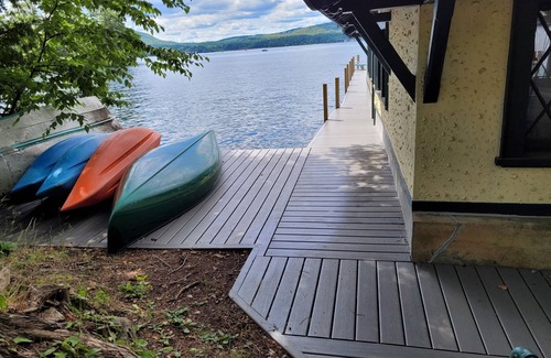 Lake George Cabaña | Lakeshore Cottage en finca privada