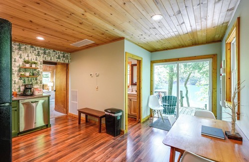 Sandyville Cabina | Lakeside Cabin | Fish Swim Kayak