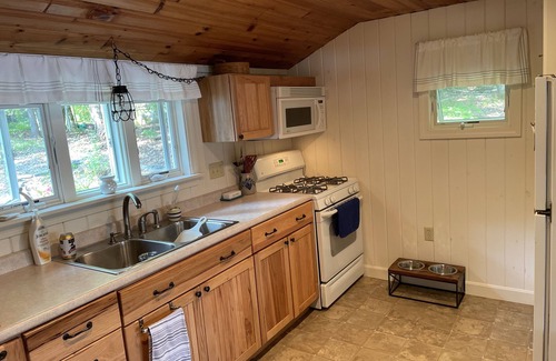 Dover-Foxcroft Casa | Lakeside camp with private beach, dock and so much more!