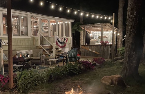 Dover-Foxcroft Casa | Lakeside camp with private beach, dock and so much more!