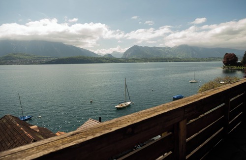 Goldiwil Chalet De Esquí | Lakeside Chalet with Panorama View