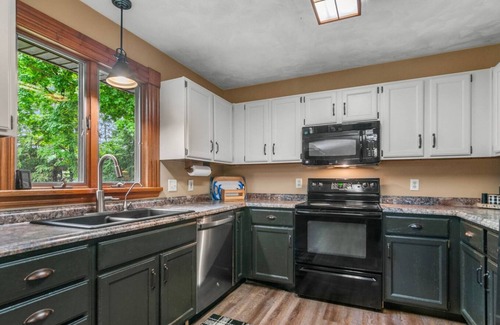 Gaylord Casa | Lakeside Getaway Includes Hot Tub pet Friendly