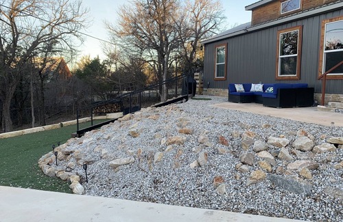 Graham Casa | Lakeside House & Cabin Boat Ramp, Dock, & Fire Pit on Possum Kingdom Lake