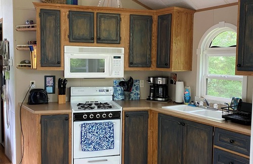 Underwood Cabina | Lakeside Tiny Home Retreat ~ 2 1/2 acres ~ Vistas impresionantes ~ ¡Relájate! ~