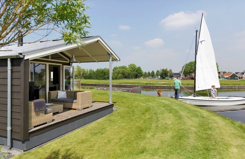 Terkaple Villa | Villa junto al lago cerca de Sneekermeer