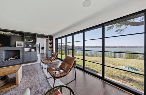 Belton Casa | Lakeview Modern Retreat / Pool Fire Pit BBQ