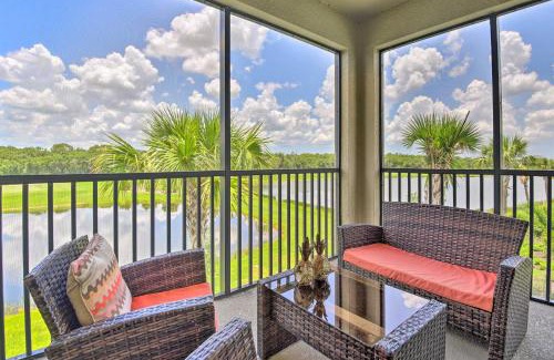 Lakewood Ranch Apartamento | Lakewood Natl Golf Club Condo with Lake Views!