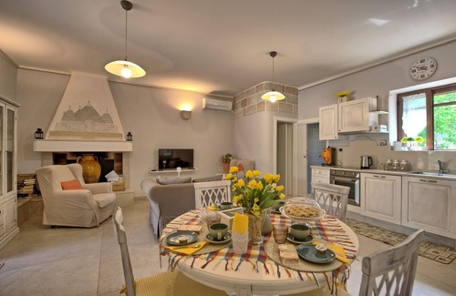 San Michele Salentino Villa | Villa en San Michele Salentino con 2 habitaciones, capacidad 4