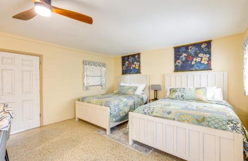 Chiefland Apartamento | Lanai and Fire Pit Riverfront Studio in Chiefland!