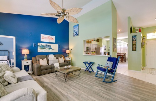 Dunnellon Casa | Lanai & Grill: Sunny Home Near Rainbow Springs!
