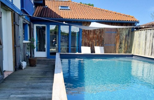 Bias Villa | Casa Landesa para 12 personas cerca del océano, piscina, WIFI incluido