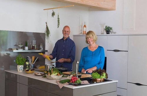 Landkern Apartamento | Landhaus 3 Birken - Baño / WC 4-Bett-Ferienwohnung, Deluxe