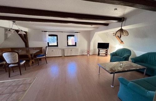 Lohmen Apartamento | Landhaus am Teich