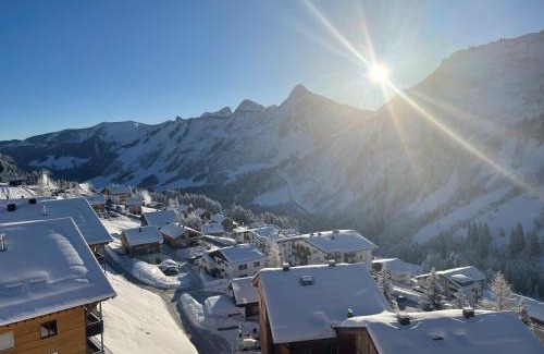 Damuels Apartamento | Landhaus Bergblicksuite TOP11
