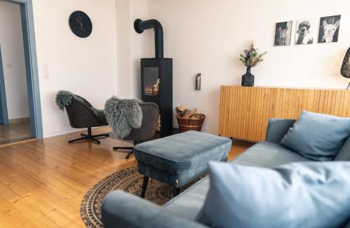 Blaufelden Apartamento | Landhaus Paco Familienferien mit Sauna und Kamin