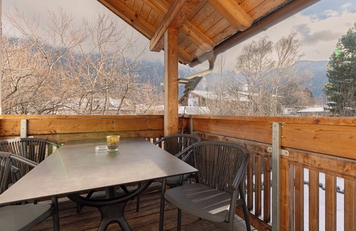 Umhausen Apartamento | Landhaus Waldhart - Gemütliches Appartement mit Balkon & Kamin