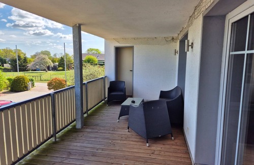 Stolpe Apartamento | Landhof Strandhafer LH-207 - Comfortable vacation apartment with balcony on Usedom