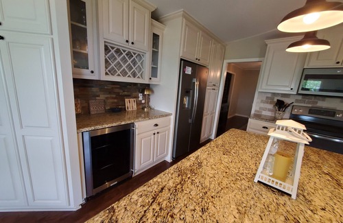 Garfield Casa | Land's End - LAKEFRONT, ¡VISTAS ENORMES AL LAGO! En privado 8. 6 acres.