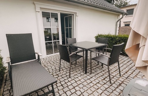 Groemitz Casa | Langhaus Rechts mit Eigener Terrasse auf dem Gelände vom Henriettenhof